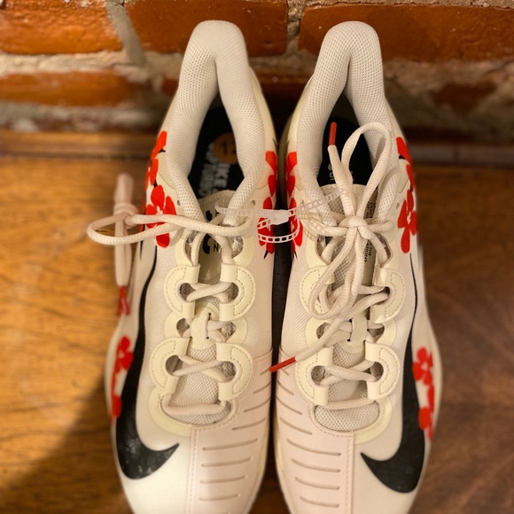 Nike x Naomi Osaka Wmns Zoom GP Turbo HC HibiscusFlowers Women Tennis . Size 12 - Picture 3 of 4